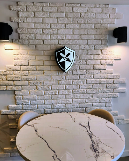 Custom 3D light-up business logo sign glowing on wall — made in Canada by TOJ Designs